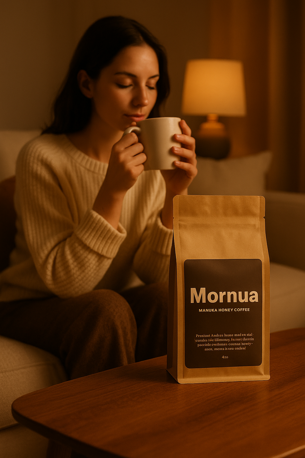 Manuka Honey Coffee – 4oz Whole Bean | Premium Arabica, Naturally Sweet